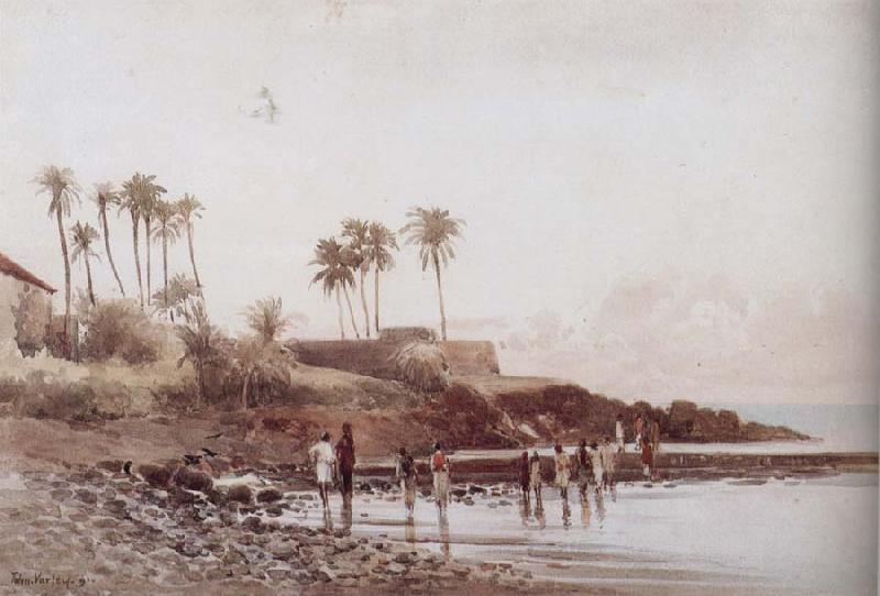 John varley jnr Old Portuguese Fort near Bombay